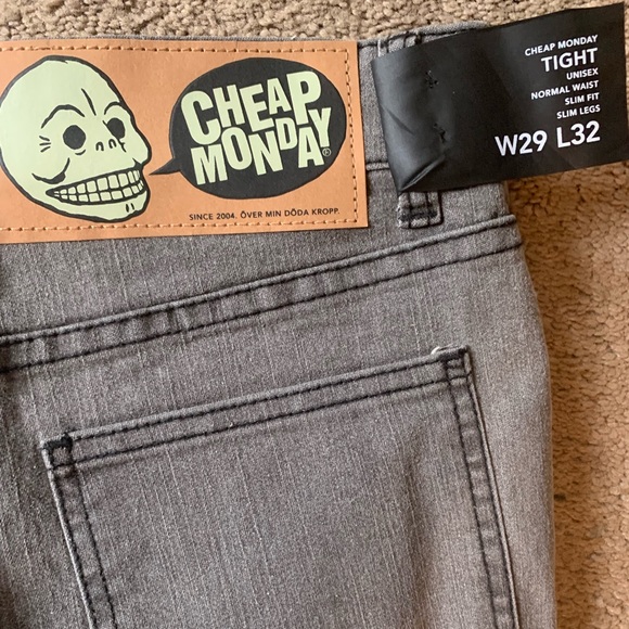 Cheap Monday Stonewash jeans - Picture 1 of 5